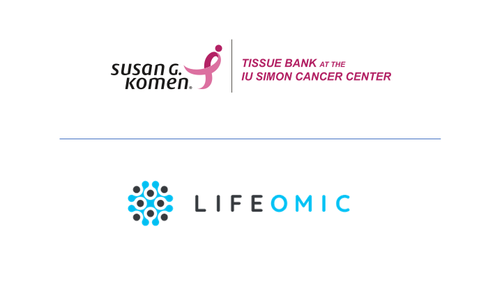 Komen Tissue Bank and LifeOmic partnership